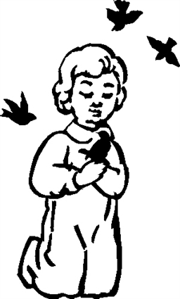 Boy with Birds