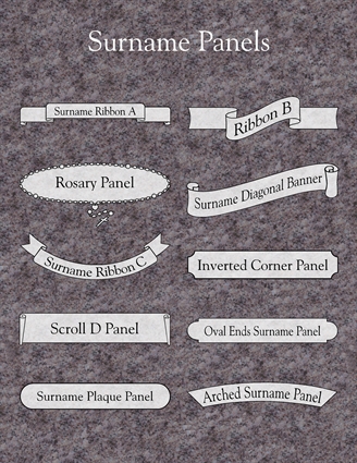 Surname Panels